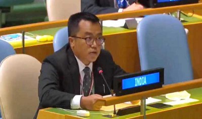 Vacate entire PoK, India asks PaK at UNGA