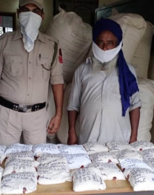 Truck driver held with huge contraband of poppy straw in Jammu