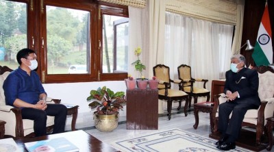 Pema Khandu calls on the Arunachal Pradesh Governor