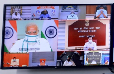 Focus on testing, tracing, treatment: PM Modi urges CMs of seven states