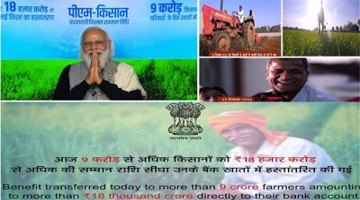 PM Narendra Modi releases next instalment of financial benefit under PM Kisan Samman Nidhi