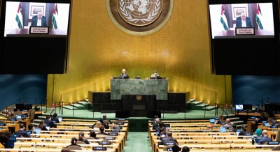 How long must we wait for a just solution, Palestinian President Abbas asks world leaders