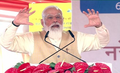 PM Narendra Modi dedicates six-lane Varanasi-Prayagraj highway to nation