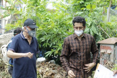 Veteran actor Soumitra Chattopadhyay returns to shooting floor with 'Abhijaan'