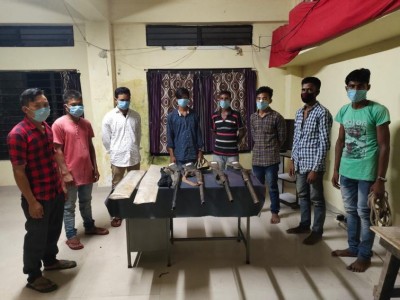 Police arrest eight poachers in Assamâ€™s Karbi Anglong district