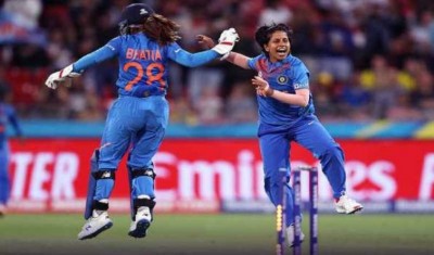 ICC Women T20 WC: India beat Australia by 17 runs, Poonam Yadav shines
