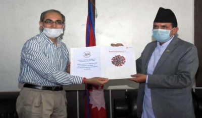 Fight against Coronavirus: India hands over RT-PCR test kits to Nepal