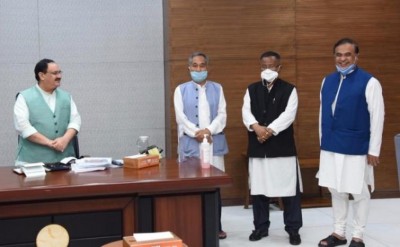 BJP retains Manipur after rebel NPP MLAs meet JP Nadda