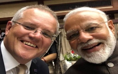 Narendra Modi, Scott Morrison discuss COVID-19 issue