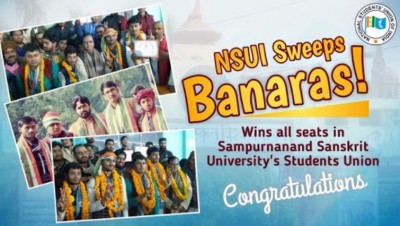 ABVP loses all four seats to Congress' student union in Varanasi university