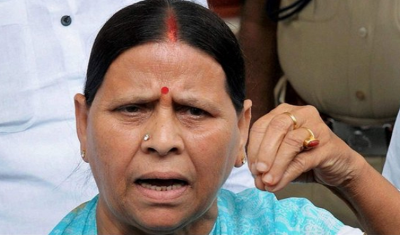 Rabri Devi donates one month salary to fight COVID-19