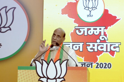 People of PoK may soon reject Pakistan and come to Indian side: Rajnath Singh