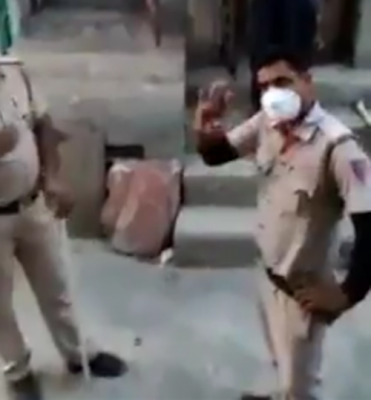 'Fight with the LG. He is the one to stop it': Cops reply woman who questions ban on Azaan in a video tweeted by AAP leader