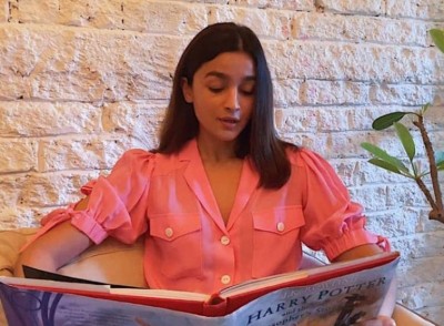 Magic all around us: Alia Bhatt reads Harry Potter
