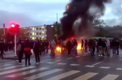 Riots in Sweden's Malmo after anti-Islam Danish leader slapped two-year ban, blocked from Quran burning rally