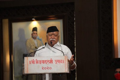 Vijaya Dashami Rally: RSS Chief Mohan Bhagwat targets China