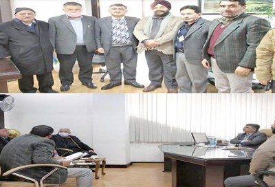PHD Chamber delegation meets Executive President J&K Bank
