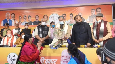 Sushil Modi at a function in Patna