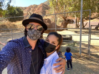 Sunny Leone, Daniel Webber enjoy family time in animal reserve