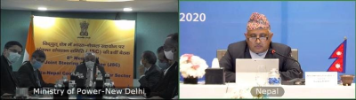 India-Nepal JSC on Cooperation in Power Sector meets virtually