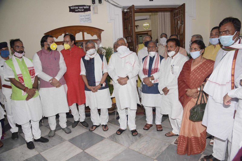 RJD protests against fuel price hike in Patna