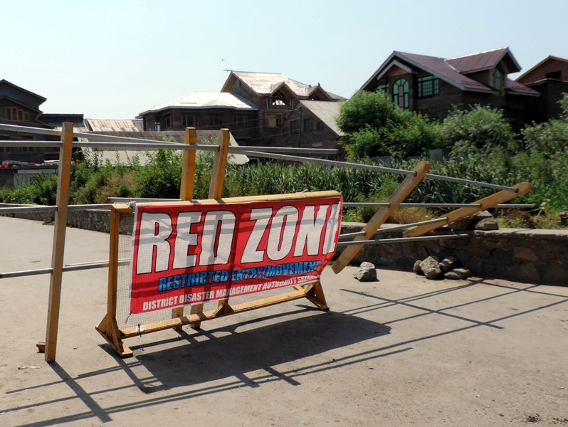 Lal Chowk in Srinagar