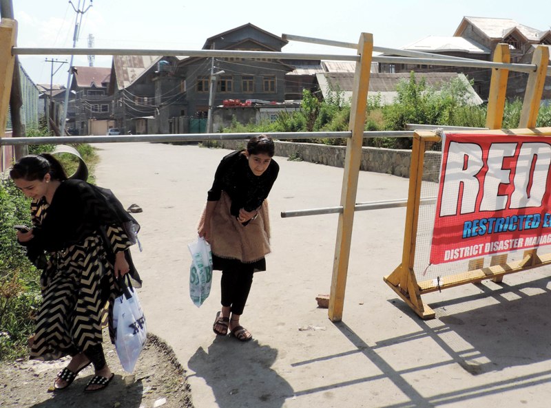Lal Chowk in Srinagar