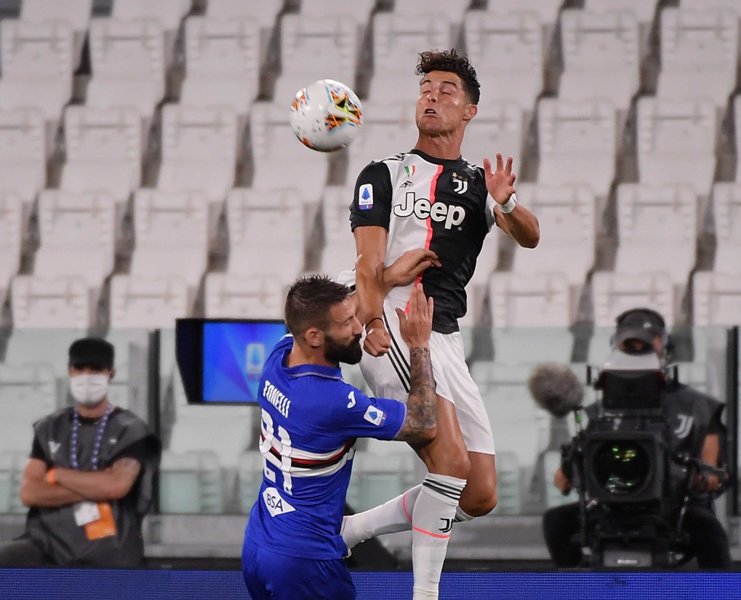 Serie A football match between FC Juventus and Sampdoria