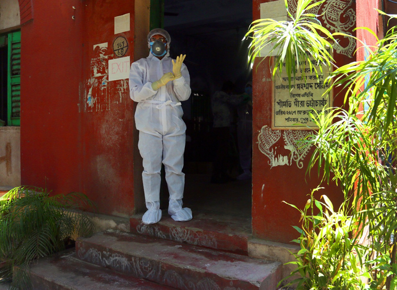 Kolkata fights against COVID-19