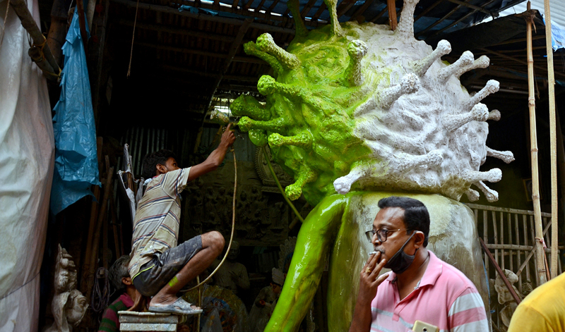 Kolkata gears up for Durga Puja in the time of corona