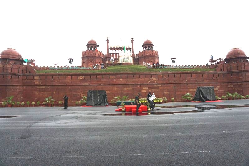 Red Fort all set for Independence Day
