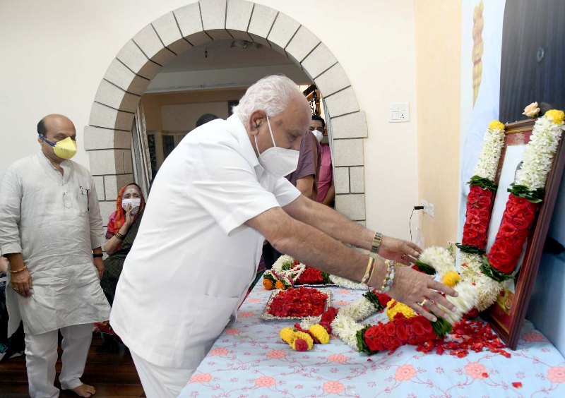 Karnataka CM BS Yediyurappa in Belagavi