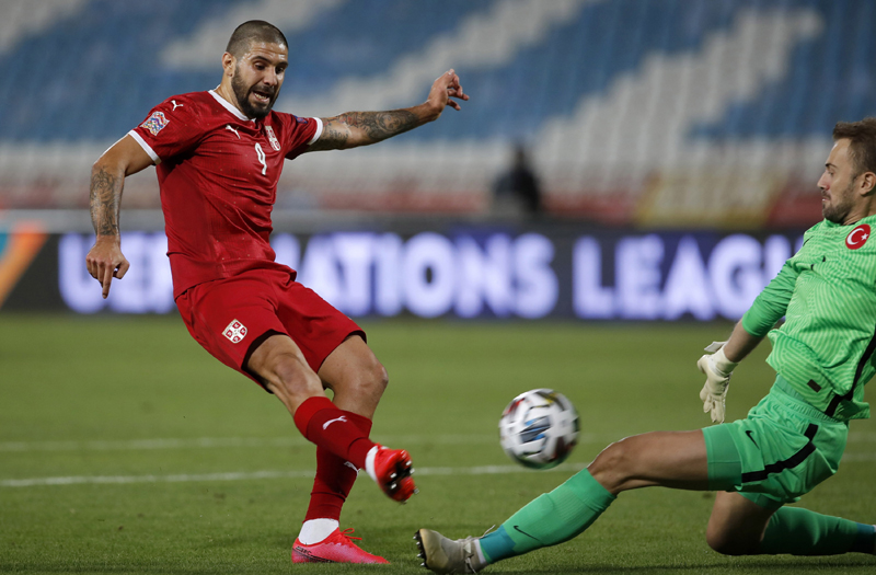 Serbia, Turkey clash at UEFA Nations League football match