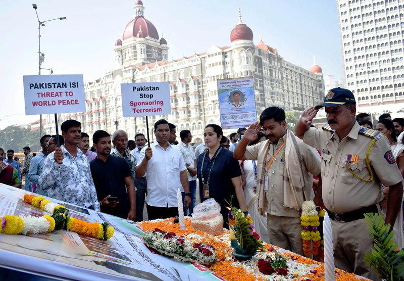 Tributes to 26/11 Mumbai terror attack martyrs