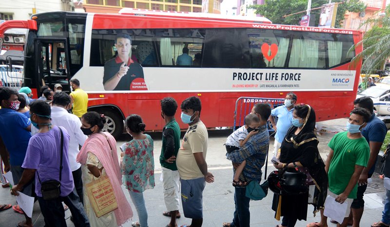 Glimpses of rain splashed Kolkata roads