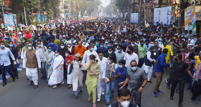 Mamata Banerjee holds rally in Kolkata on Netaji’s birth anniversary