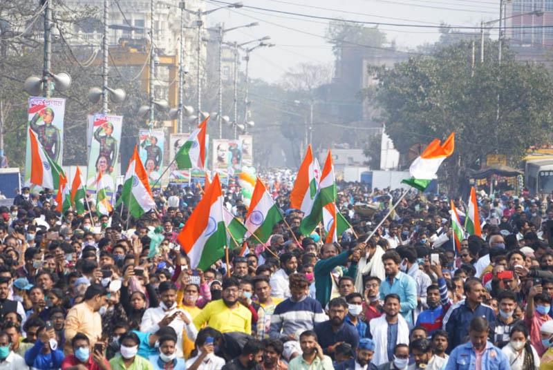 Mamata Banerjee holds rally in Kolkata on Netaji’s birth anniversary