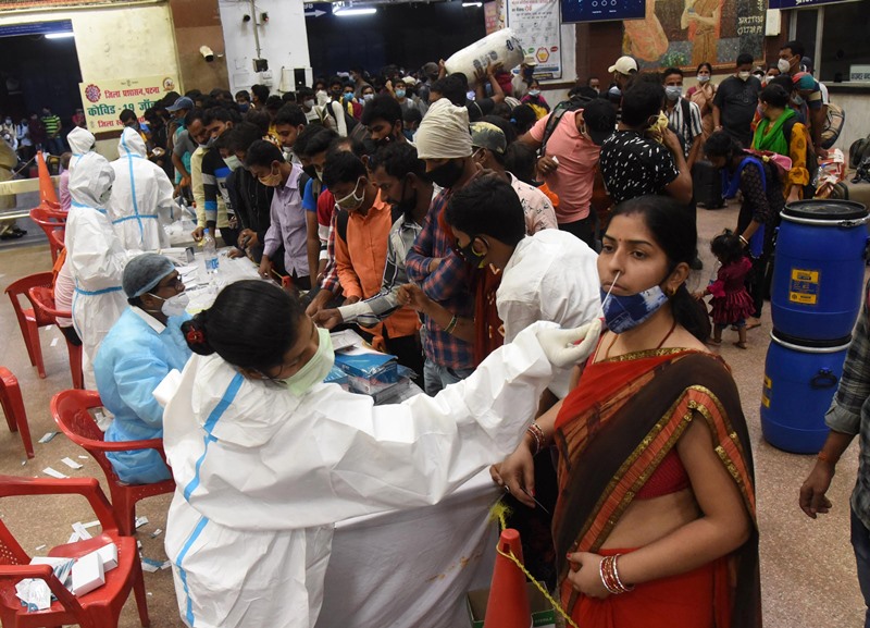 COVID-19 test in Patna