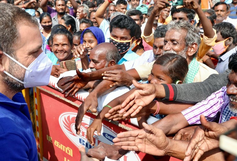 Congress MP Rahul Gandhi kicks start campaign in poll-bound Tamil Nadu
