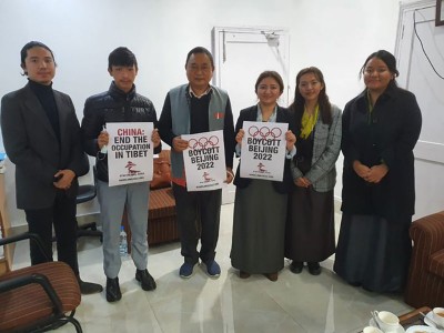 Bike rallies by exiled Tibetans call for boycott of 2022 Beijing Winter Olympics