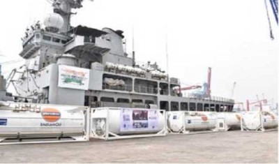 Indian Naval ship reaches Vietnam with Covid-19 relief material