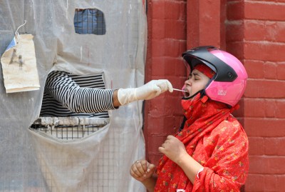 Covid-19 tests underway in Prayagraj