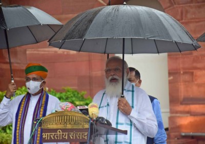 PM Modi asks BJP MPs to cite vaccine availability as counter to Opposition charge