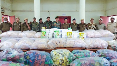 Huge quantity of heroin and Crystal Math worth Rs 500 crore seized in Manipur’s Moreh