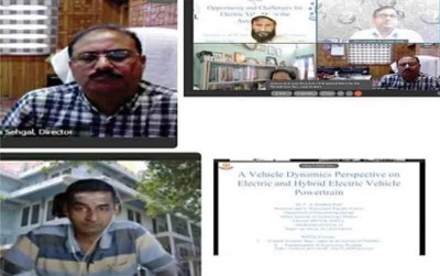 Programme on opportunities, challenges for electric vehicles starts at NIT Srinagar
