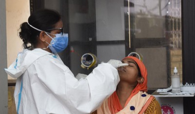 COVID-19: India’s cumulative vaccination coverage exceeds 11.72 crores, 79% of new cases are being reported from 10 states