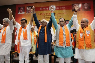 Bhupendra Patel to take oath as Gujarat CM today