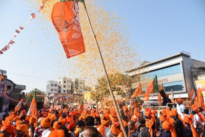 BJP set for sweep in Gujarat municipal polls as counting of votes underway