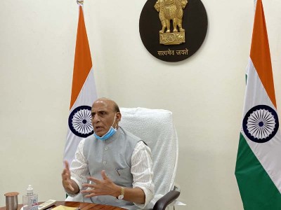250 additional ICU beds at DRDO hospital in Delhi by Saturday evening: Rajnath Singh amid Covid spike