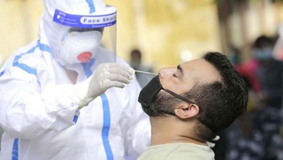 Covid positivity rate in J&K below the national average